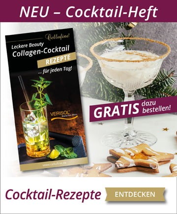 Cellufine VERISOL Collagen-Drink Rezept-Büchlein