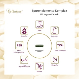 Cellufine® Spurenelemente-Komplex - 120 vegane Kapseln