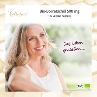 Cellufine® Bio-Borretschöl 500 mg - 120 vegane Kapseln