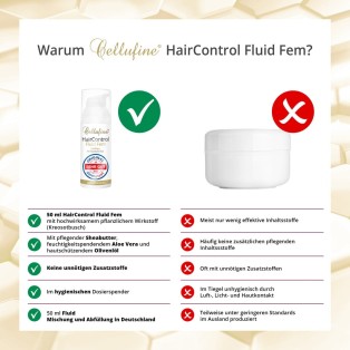 Cellufine® HairControl Fluid Fem - 50 ml