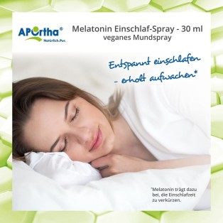 Melatonin Einschlaf-Spray - 30 ml veganes Mundspray