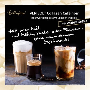 Cellufine® Café noir Collagen-Kaffee - VERISOL® B (Rind)  - 300 g  Doypack