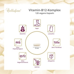 Cellufine® Vitamin-B12-Komplex - 120 vegane Kapseln