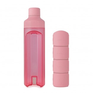 YOS Bottle APOrtha® Pillendosen-Trinkflasche - Rosa