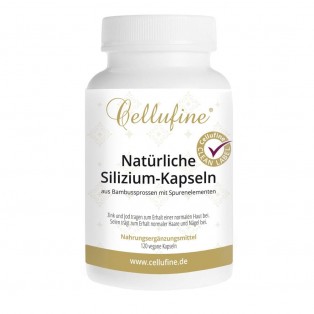 Cellufine® Silizium-Kapseln PLUS Spurenelemente - 120 vegane Kapseln