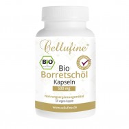 Cellufine® Bio-Borretschöl 500 mg - 120 vegane Kapseln - MHD 04/2023